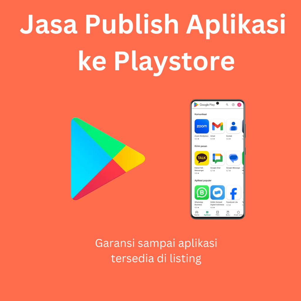 Jasa Upload Aplikasi Android ke Google Play Store