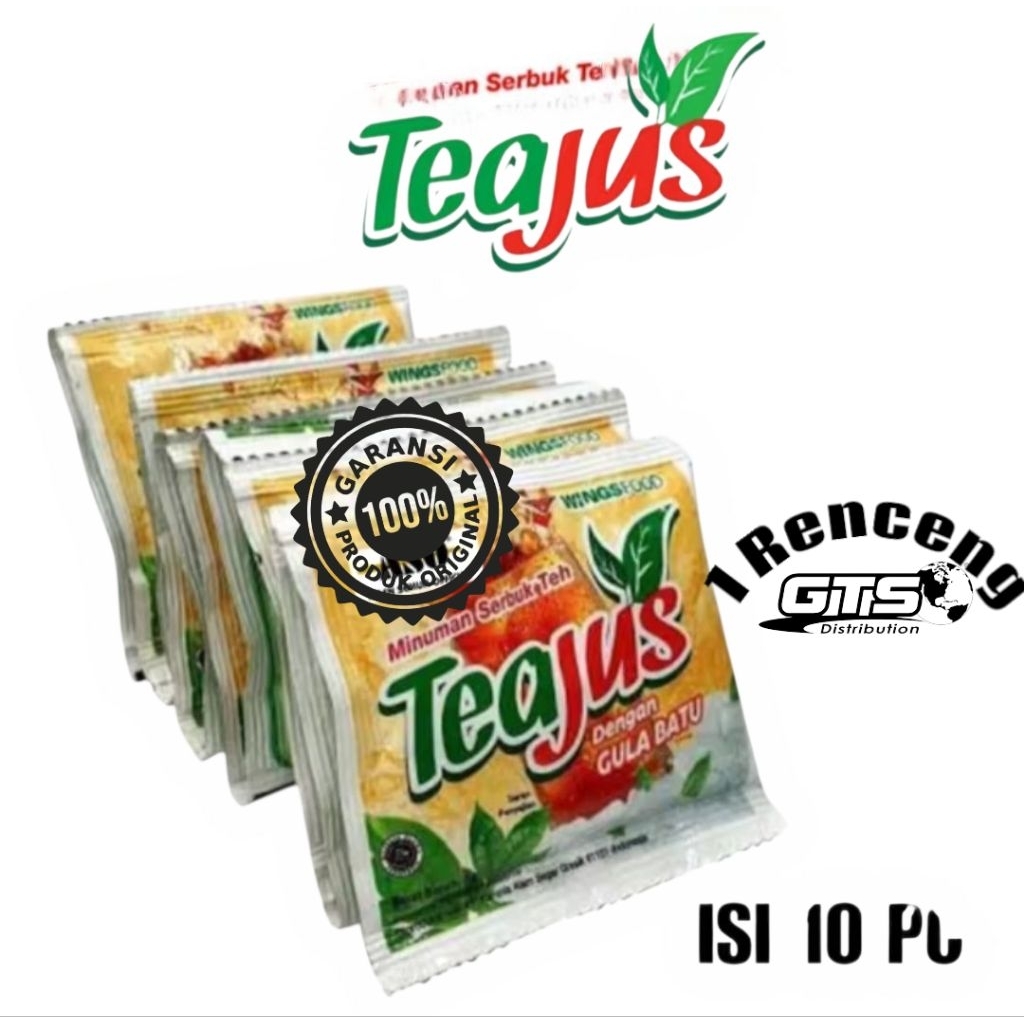 

Teh jus Gula Batu 1Renteng 10pcs
