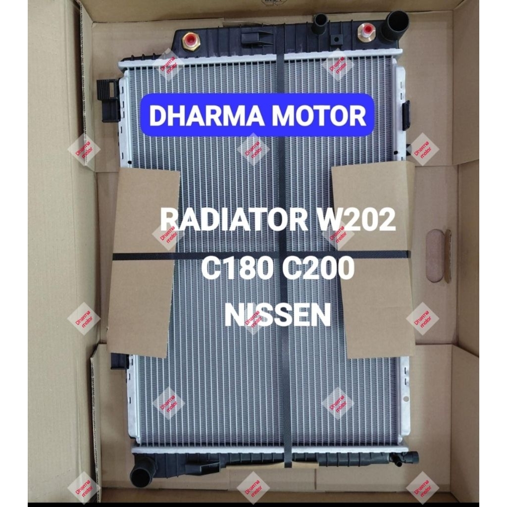 RADIATOR W202 C180 C200 MATIC/ MANUAL MERK NISSEN PART MERCEDES BENZ
