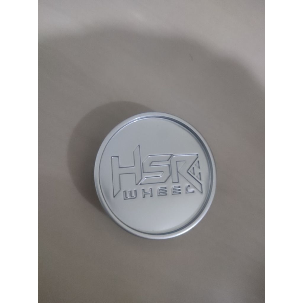 Dop Pelek Mobil Hsr Wheels Original Kode WY1020 Silver
