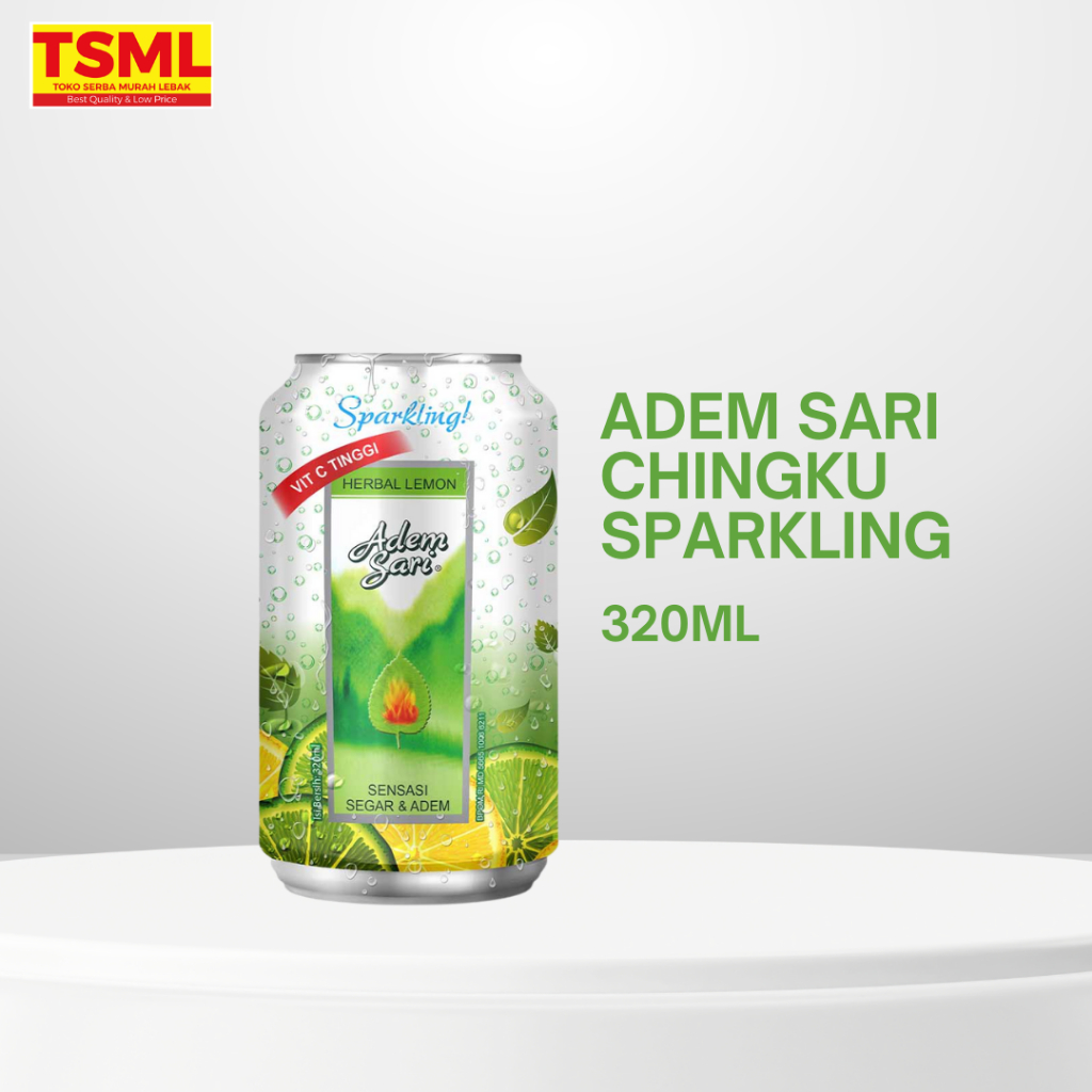 

Adem Sari Ching Ku Sparkling / Adem Sari Sparkling Kaleng 320ml