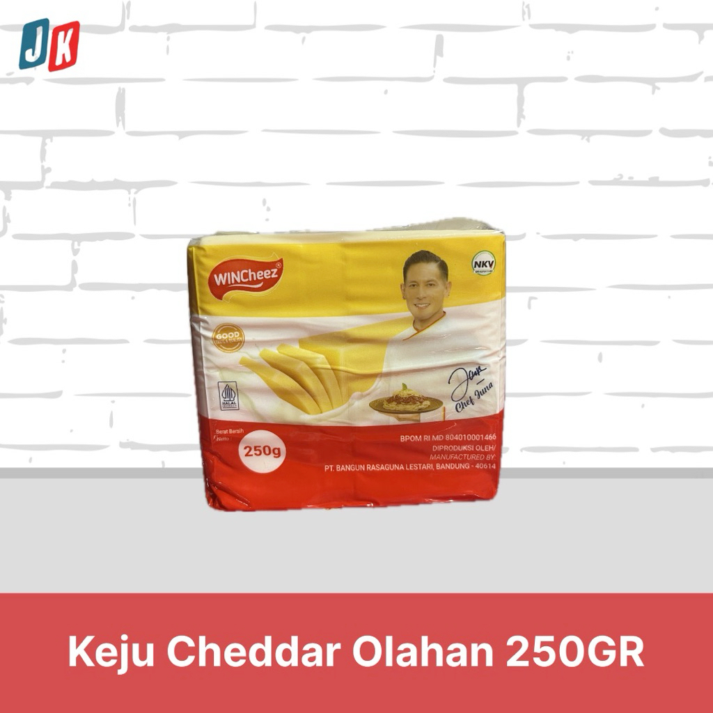 

Keju Parut/Cheddar untuk Olahan - Whinchez 250 GR