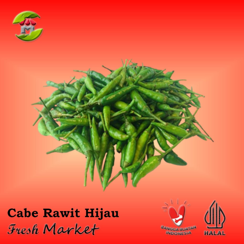 

[JAKTIM] Cabe Rawit Hijau Pack 250gr