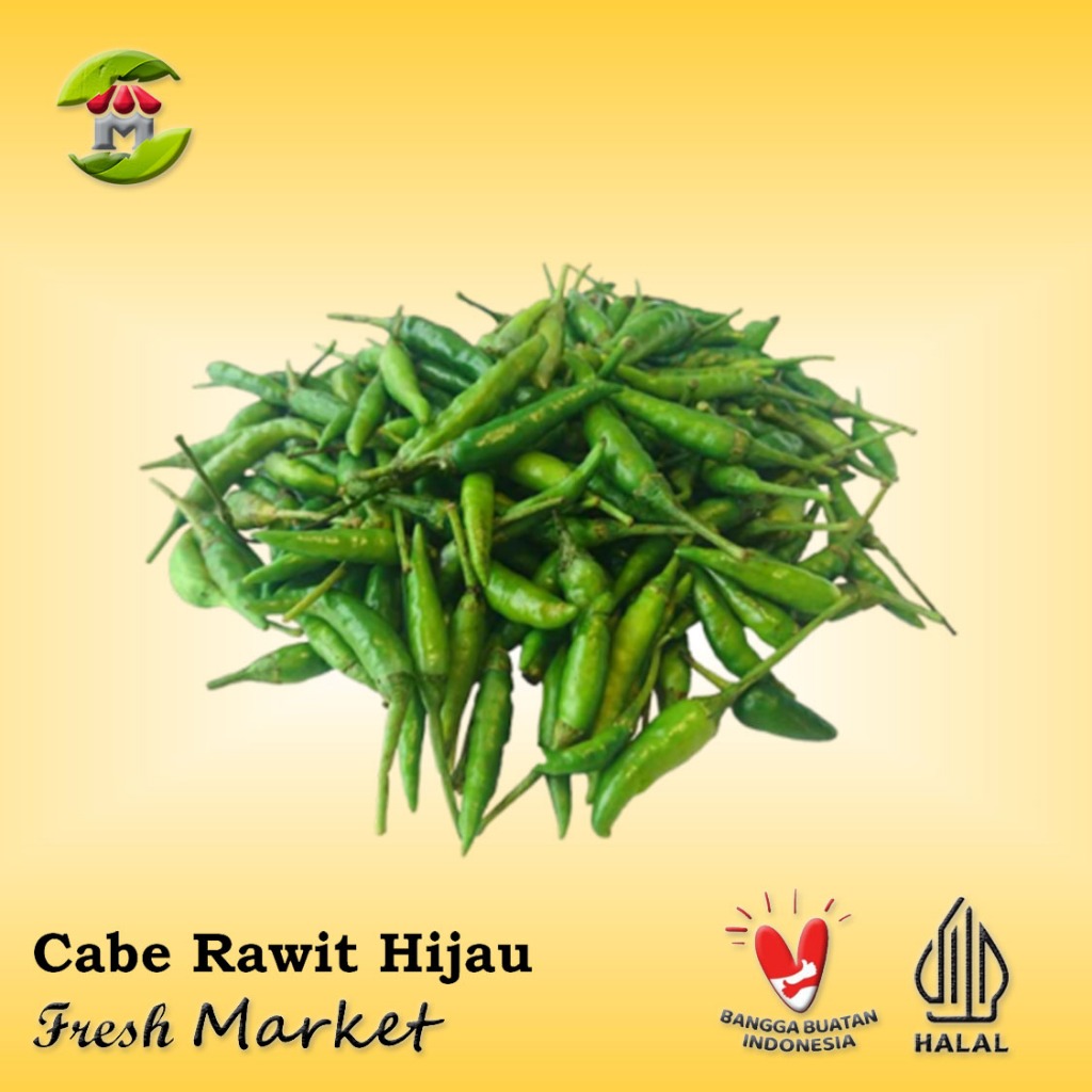 

[JAKBAR] Cabe Rawit Hijau Pack 250gr