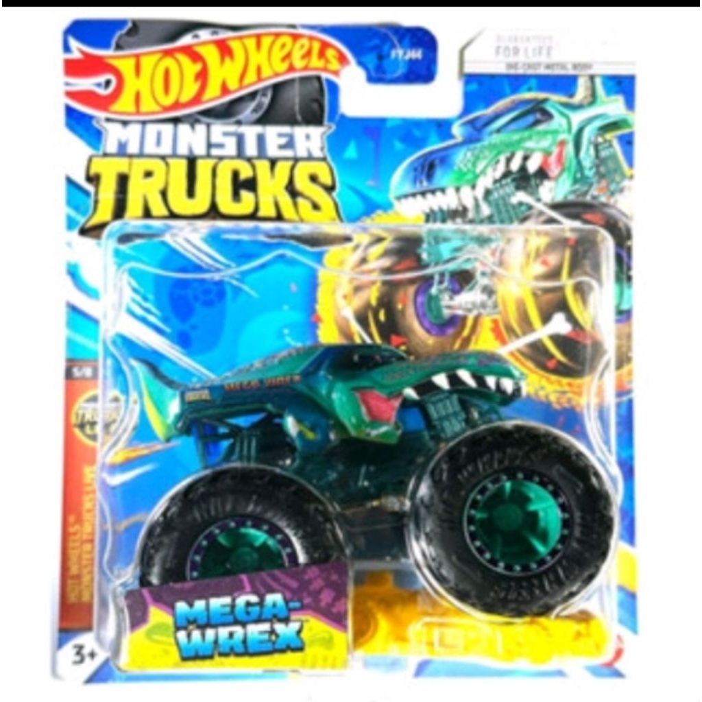 hot wheels monster truck shark wreak 1:64