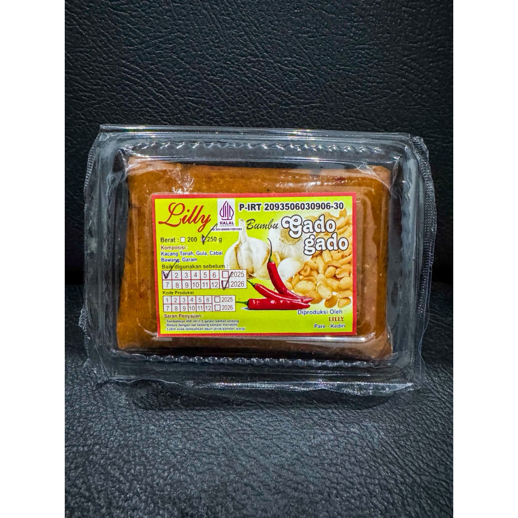 

Bumbu Gado Gado Lily 250gr