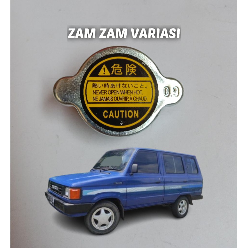 Tutup radiator kijang super 5k