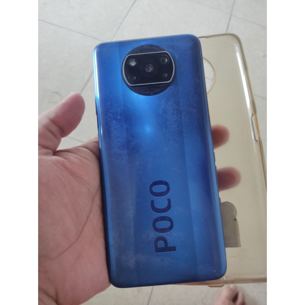 mesin segel Poco X3 nfc ram 6/64 hp dus