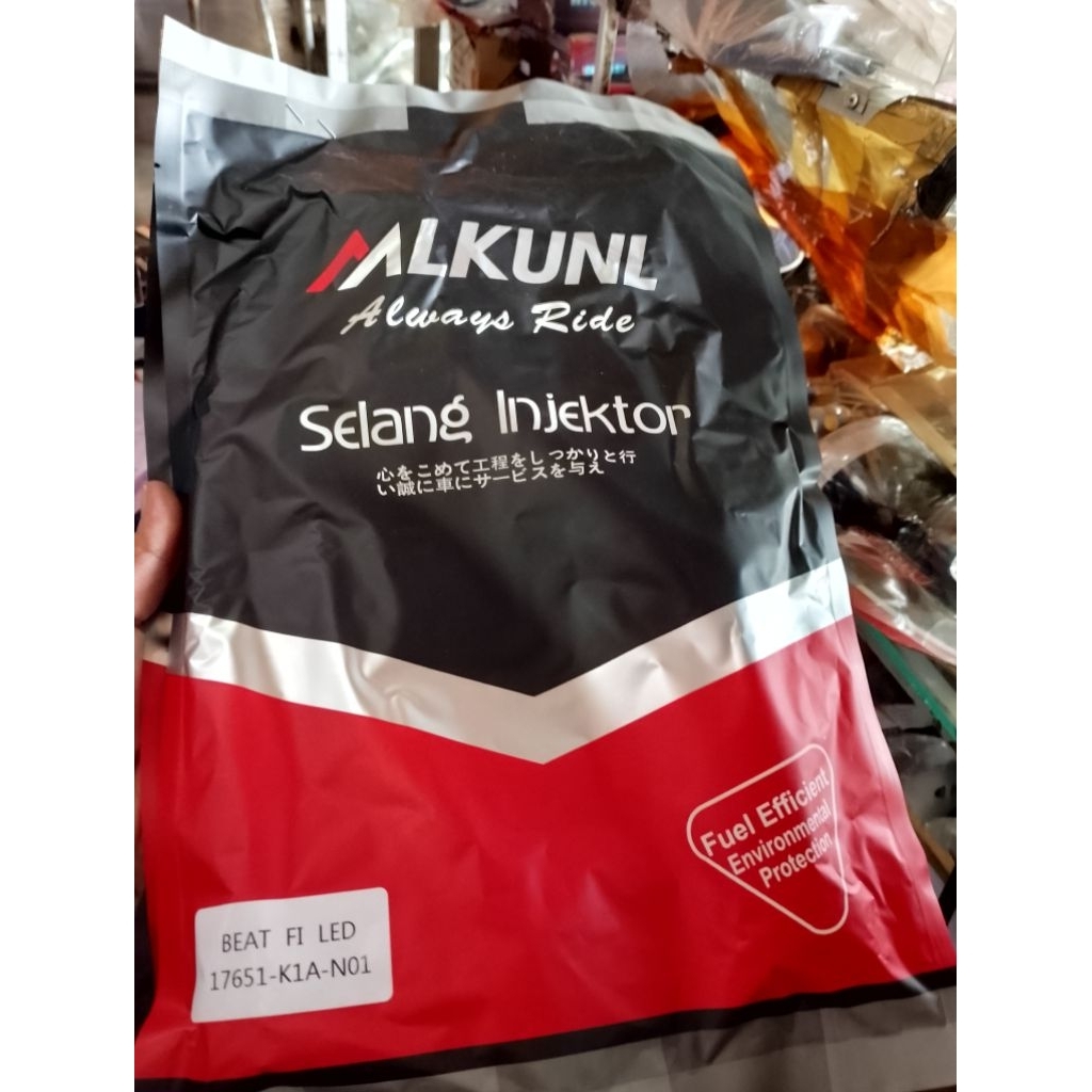 SELANG Injeksi BEAT LED (17651-K1A-N01) merk MLKNL
