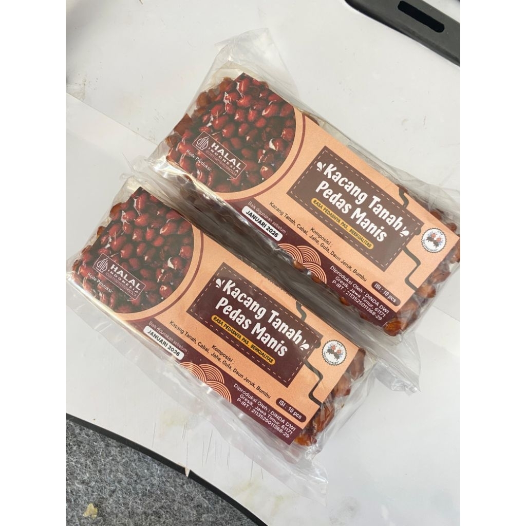 

1 (PACK) ISI 10pcs KACANG PEDAS MANIS KEMASAN 150Gram ENAK GURIH JAJANAN JADUL