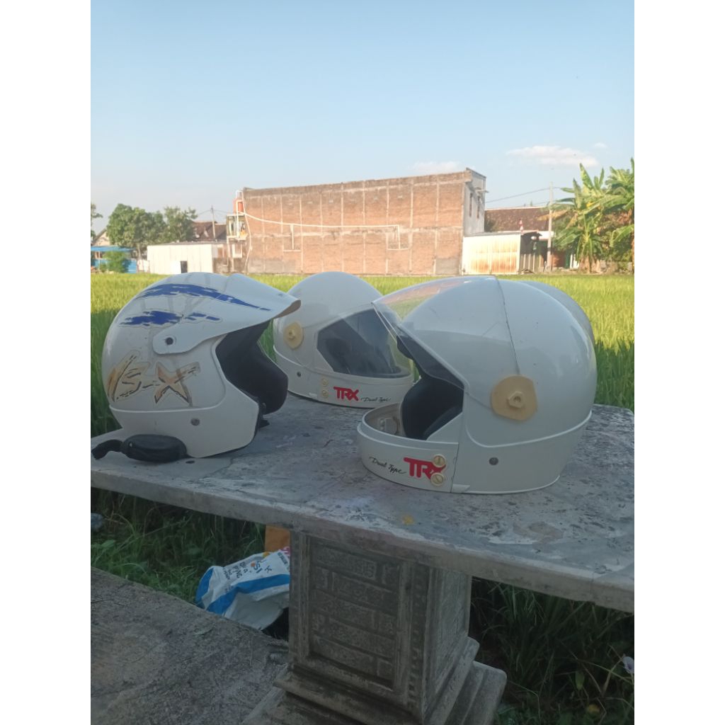helm jadul honda TRX NSX