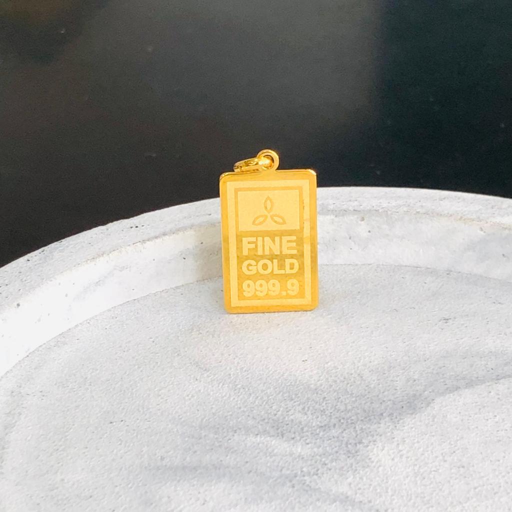 liontin emas LM fine gold 375/8k