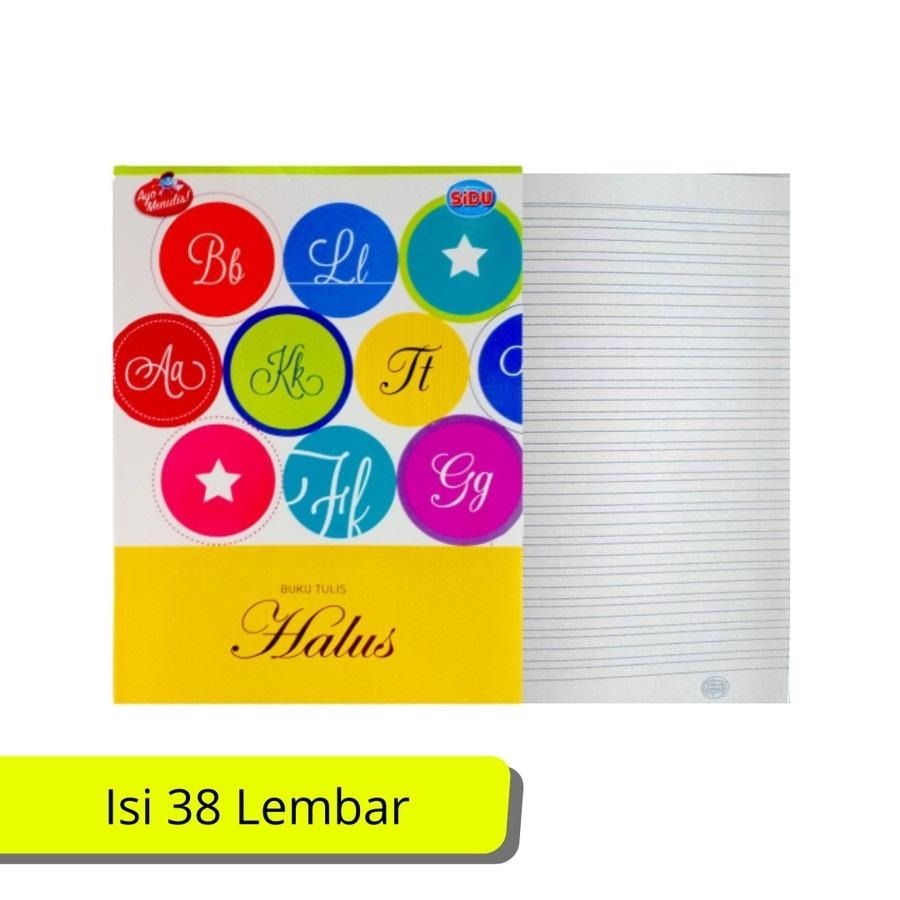

1 pack buku halus, buku elok untuk belajar tulisan latin atau sambung 38 lembar