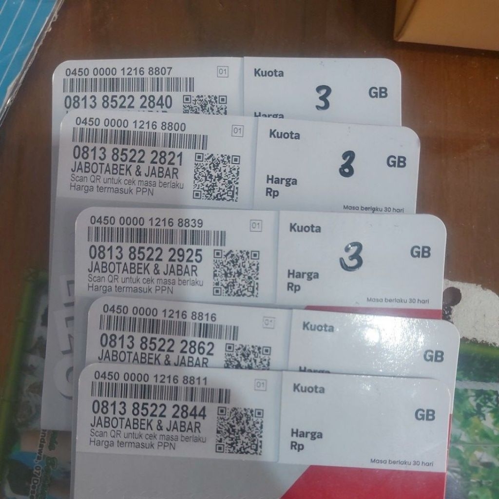 KARTU PERDANA SIMPATI REGULER 3GB