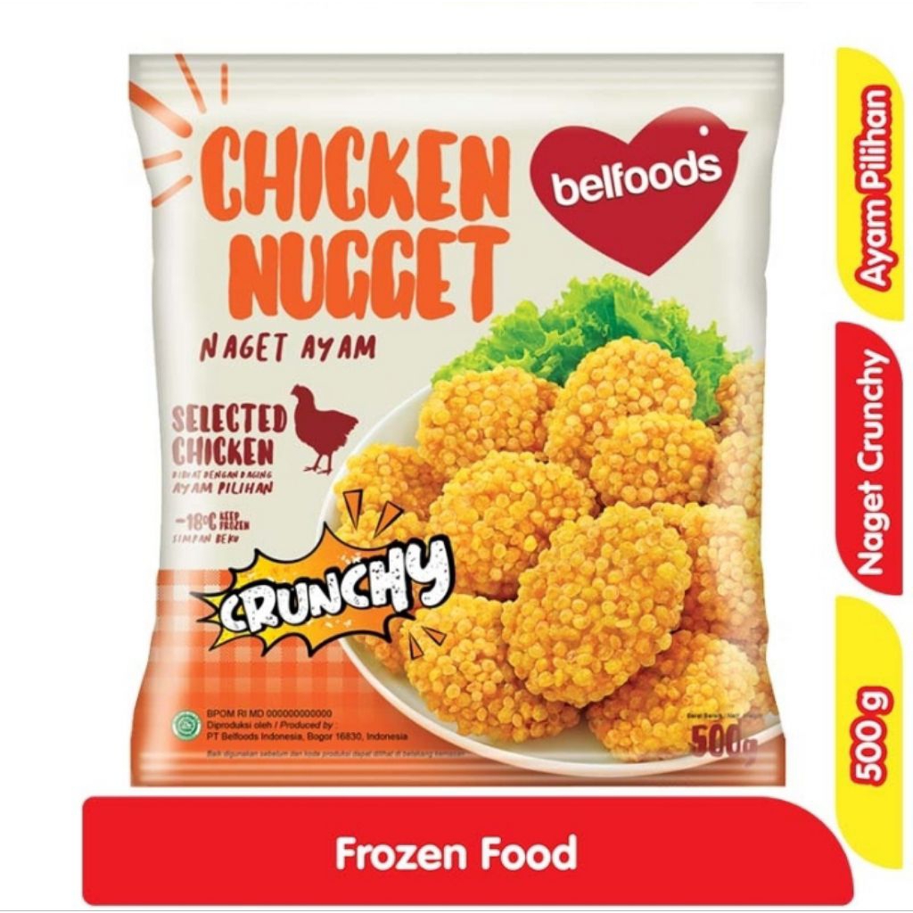 

belfoods Naget Ayam Crunchy 500 g