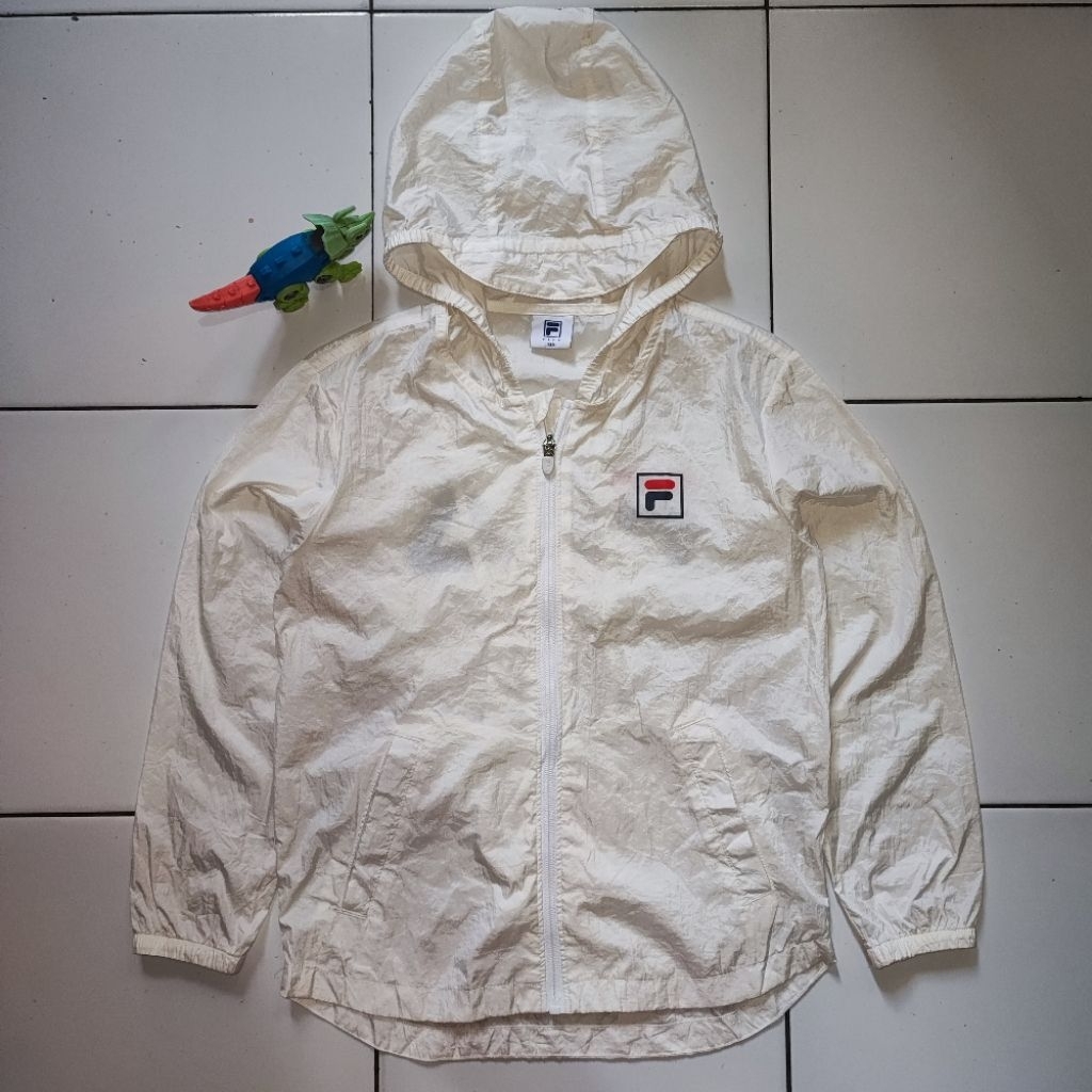 Jaket Running Parasut Lightweight Sporty Anak FILA Original 100% Branded Second Preloved Size 140 11