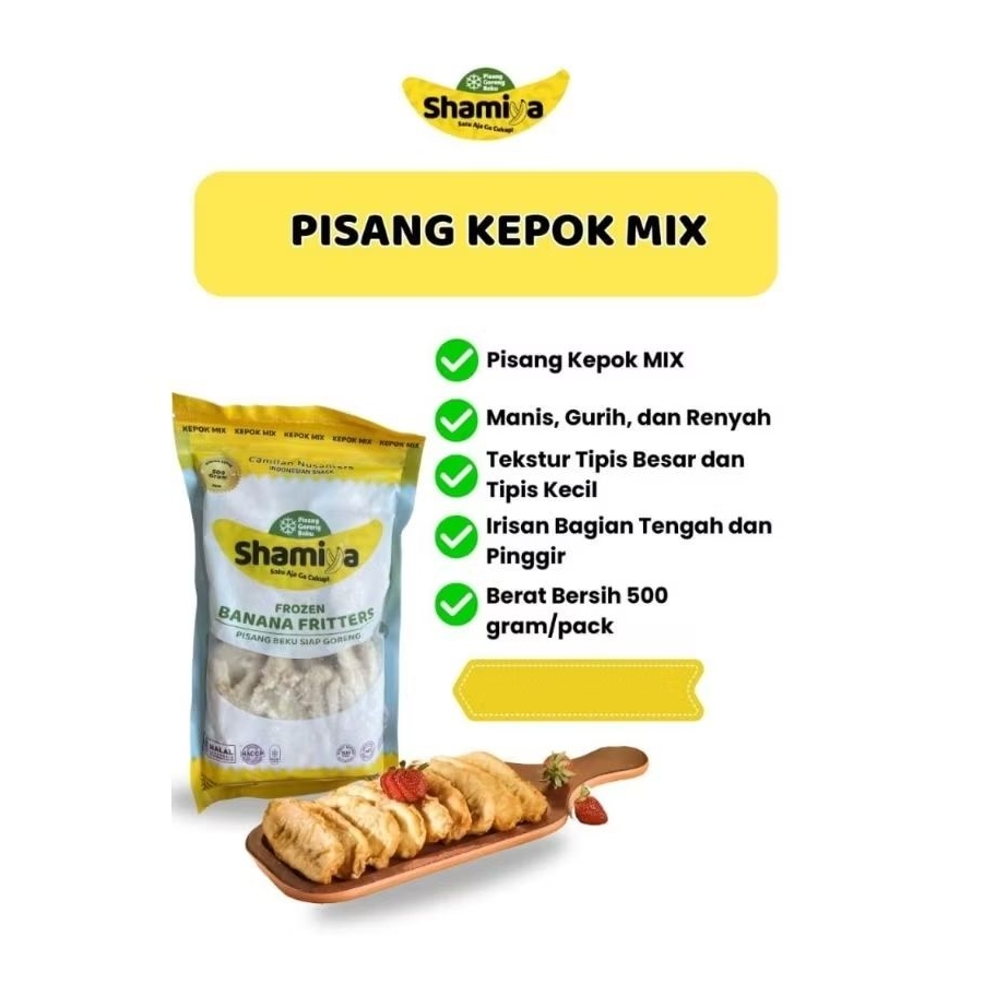 

Pisang Kepok Frozen Shamiya MIXX