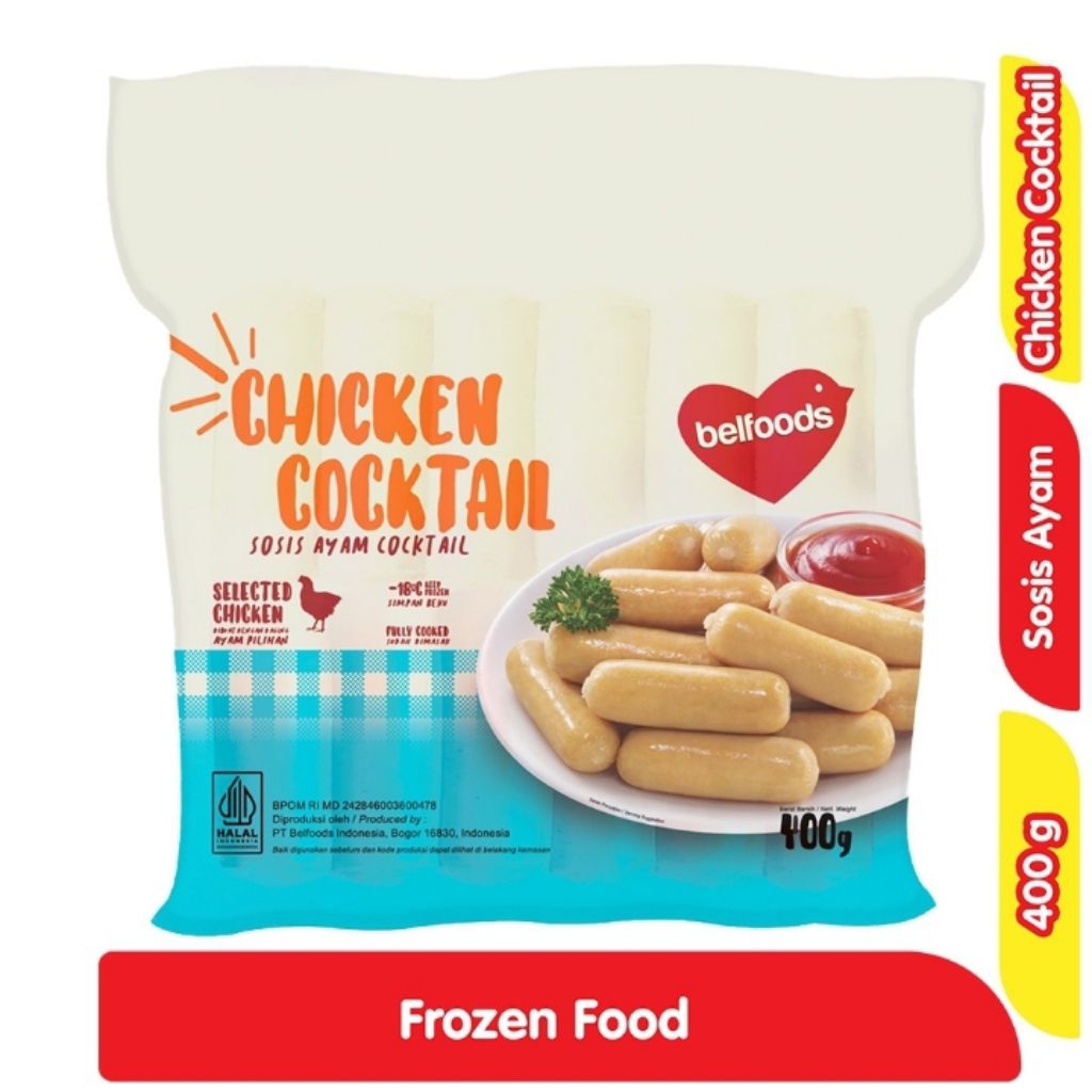 

Belfoods Sosis Ayam Cocktail 400 g