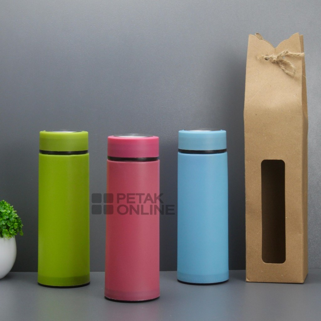 Botol/ Tumbler Six Polos Kemasan Box Kraft