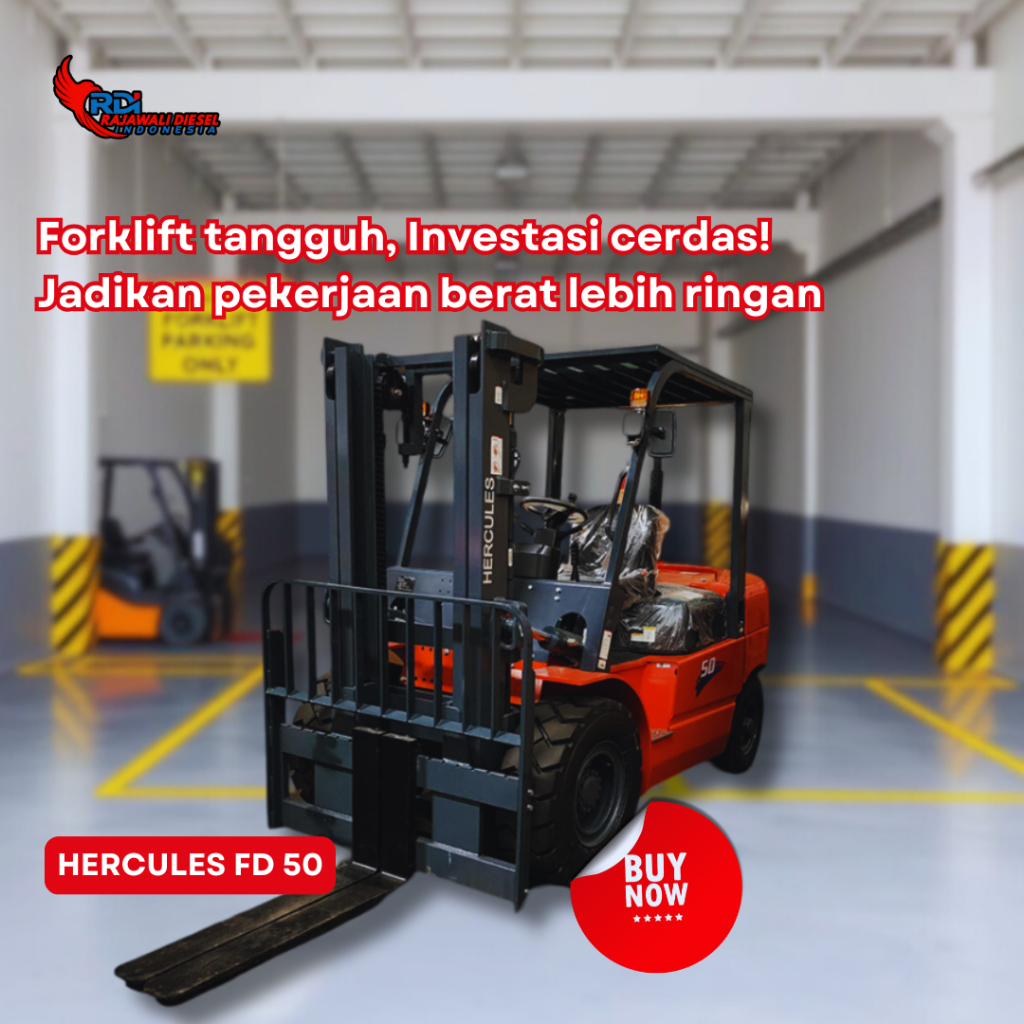 Forklift 5 Ton Hercules Diesel Mitsubishi