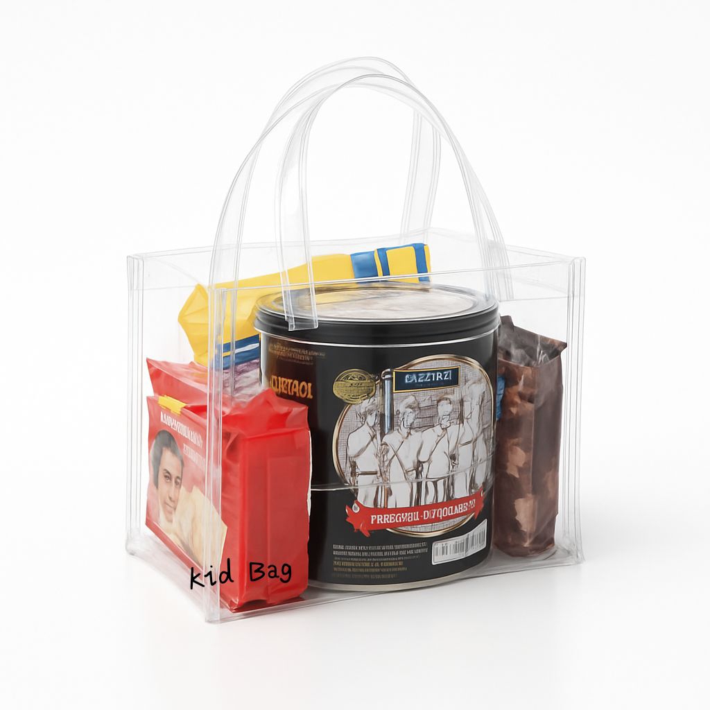 

Tas Mika Transparan PVC Super Bening – Souvenir, Hampers, Ulang Tahun, Acara Event