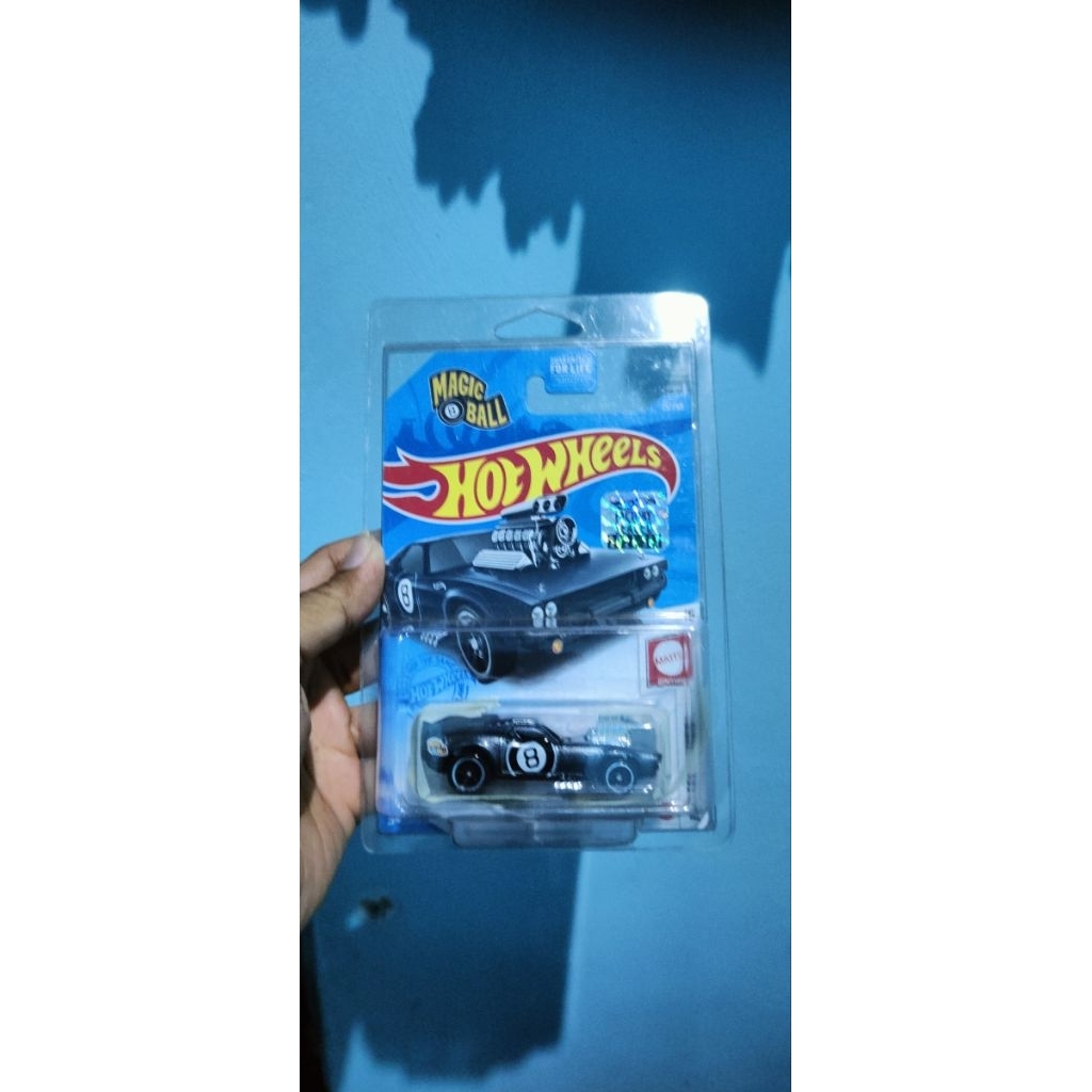 Hotwheels STH THS Rodger Dodger Hitam angka 8 ban karet Factory Sealed