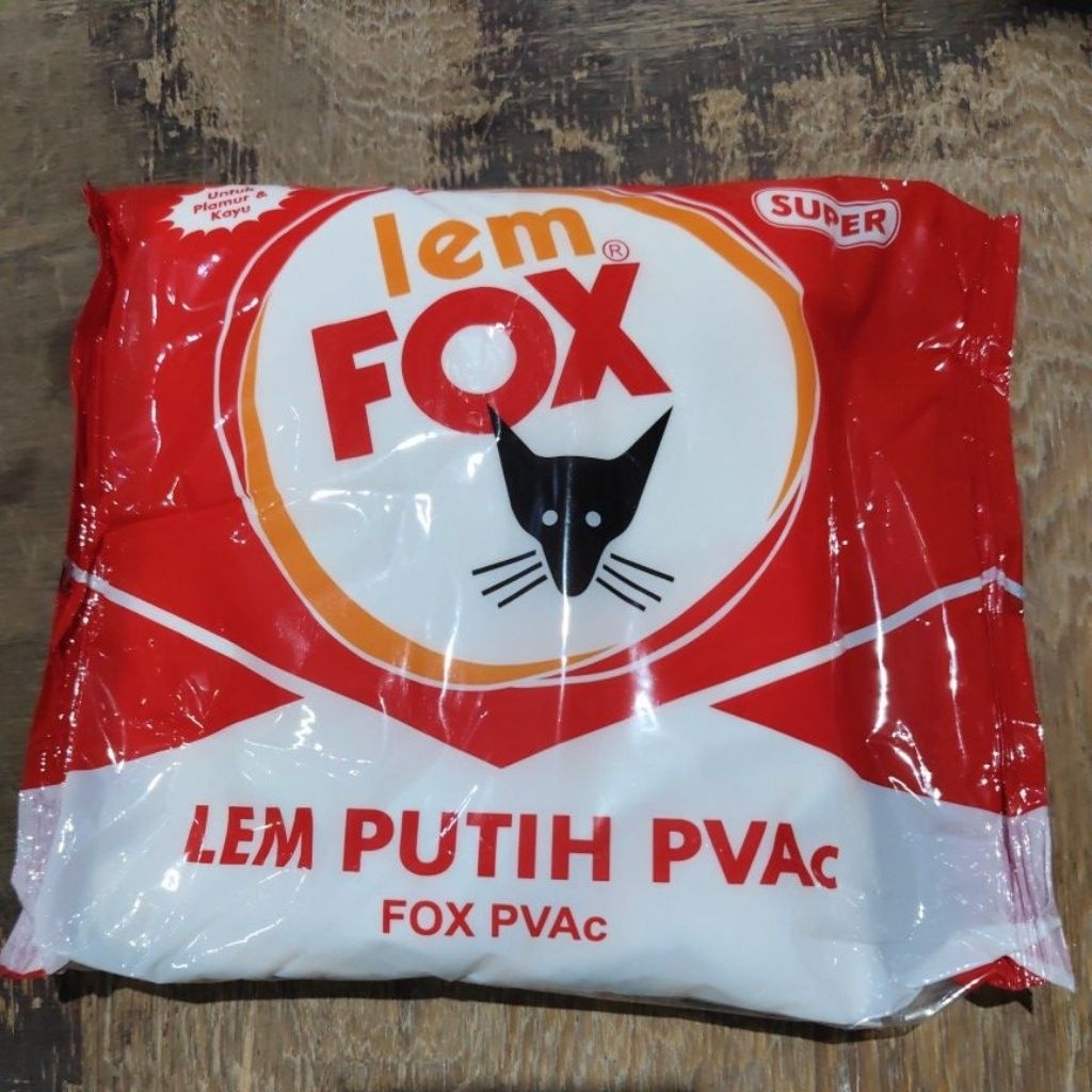 

Lem Putih FOX PVAC Lem Kayu Lem Serbaguna 700 Gram