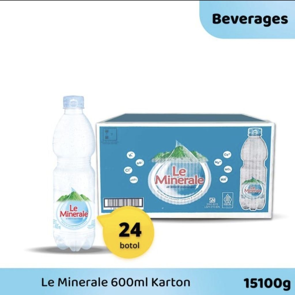 

LE MINERALE 600ML