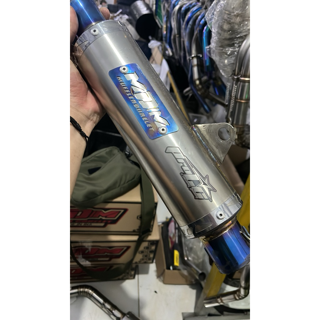 KNALPOT MDM STAINLESS