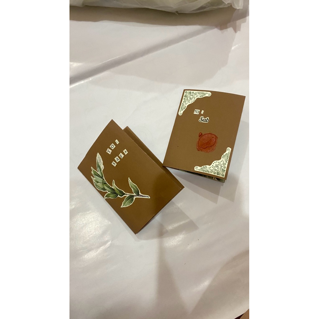 

Card | POP up Card | Kartu ucapan greeting card | card DIY | Card Stempel Wax | card lipat | kartu ucapan