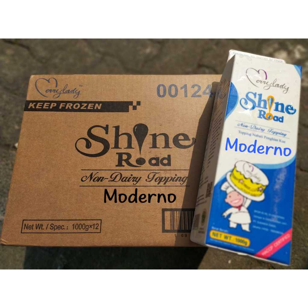 

Shineroad whipping cream 1 liter perkarton isi 12