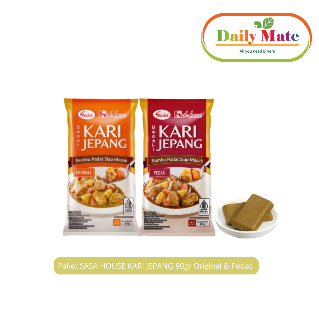 

Sasa House Kari Jepang 80 gram Original/Pedas/Sasa