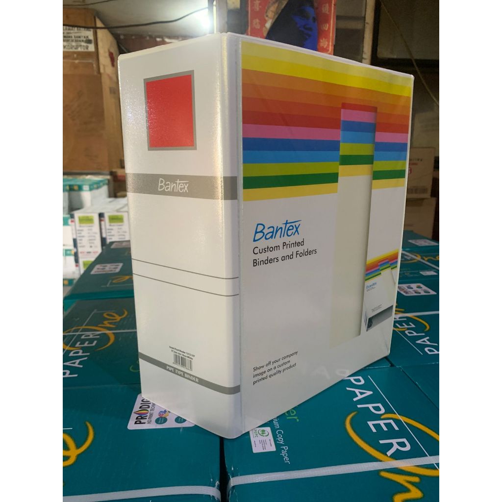 

ODNER FOLIO 10cm BANTEX 1312 07 PUTIH / INSERT POST PIPE BINDER F4