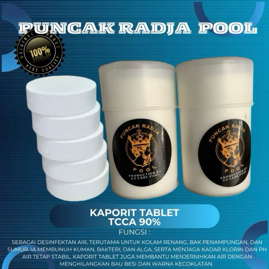 KAPORIT TABLET 90% 1KG | KAPORIT TABLET BESAR