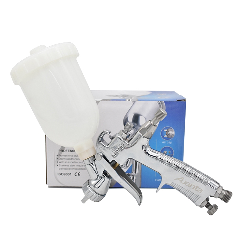 New Store Promotion  LVMP Auarita MP102 Spray Gun  Spray gun 1.0mm Nozzle 250ml Sprayer Paint Tools 