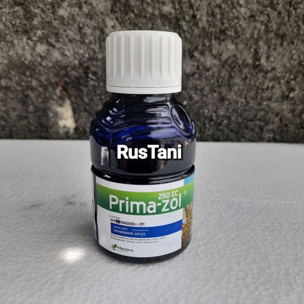 Fungisida +zpt PRIMA ZOL 250EC 80ml Bahan aktif : difenokonazole 250g/l