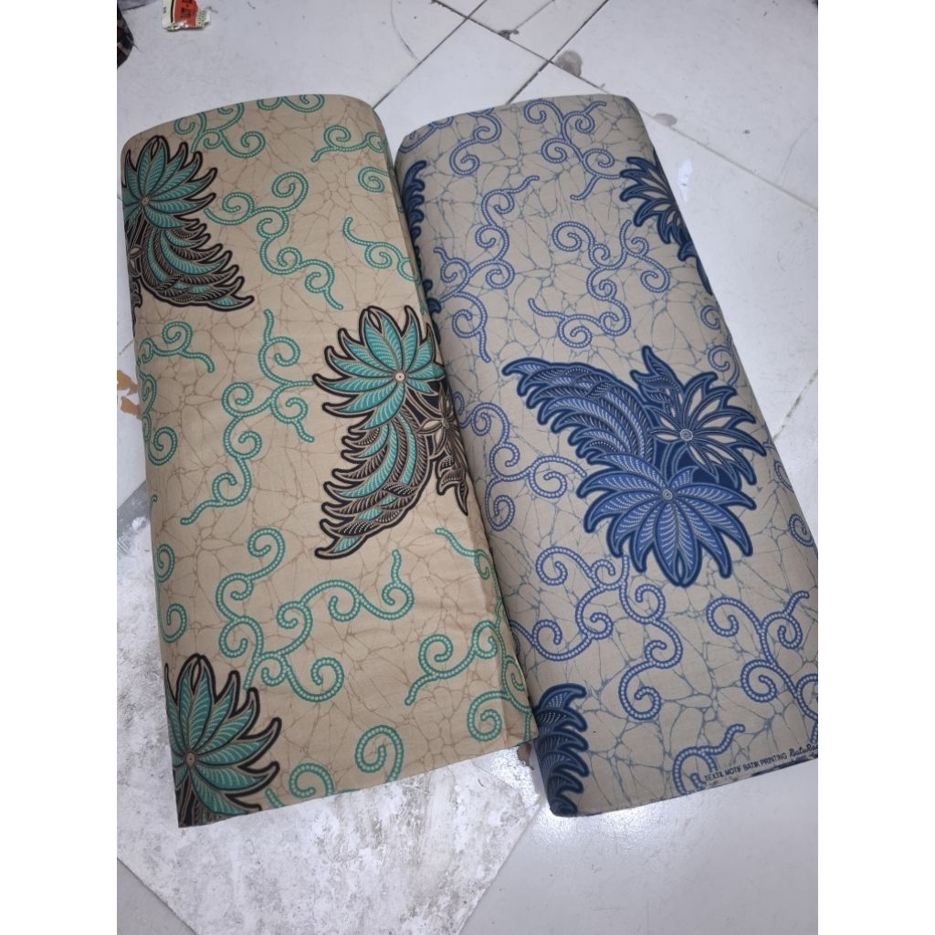 KAIN BATIK 100% KATUN BATU RADEN METERAN // BAHAN BATIK KATUN BATU RADEN ORIGINAL PRINTING // BATIK 