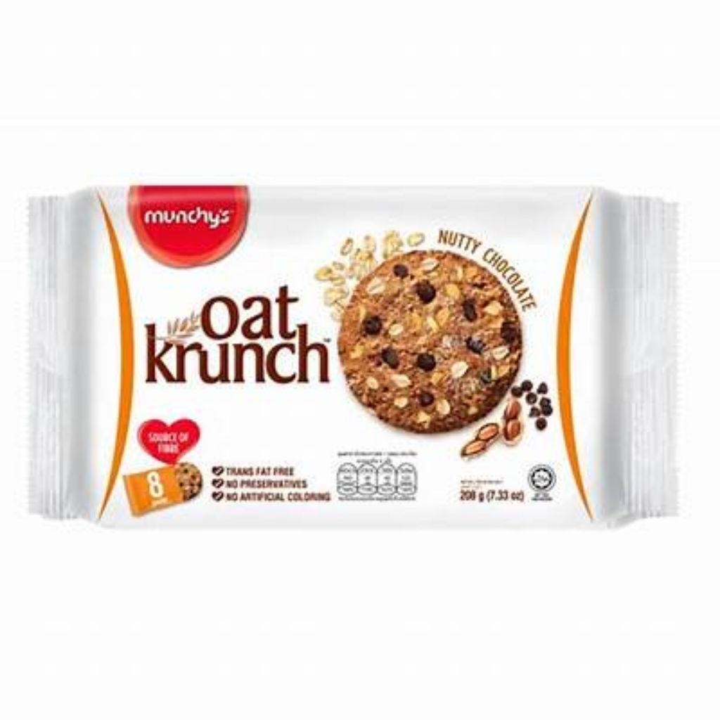 

Oat Krunch Nutty Chocolate 208g 1dus isi 12pcs