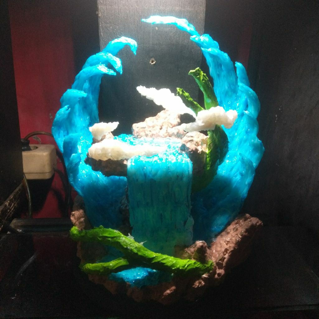 stand base figure aura biru