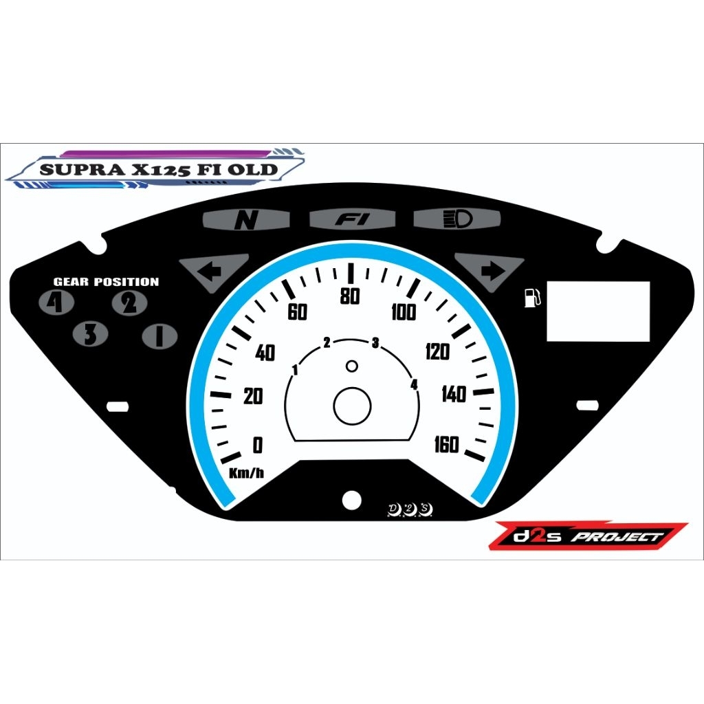 Panel Speedometer HONDA SUPRA X125FI OLD/WINNER 125FI OLD/FUTURE 125FI OLD