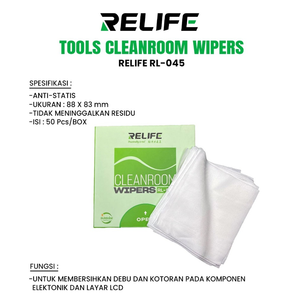 CLEANROOM WIPERS RELIFE RL-045