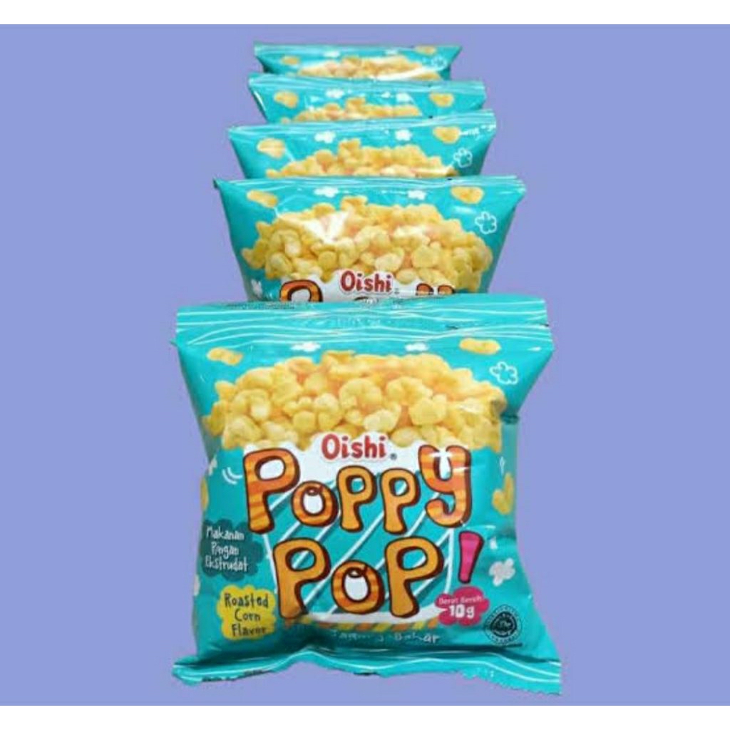 

Oishi Poppy Pop Rasa Jagung Bakar ( isi 10 pcs/10gr )