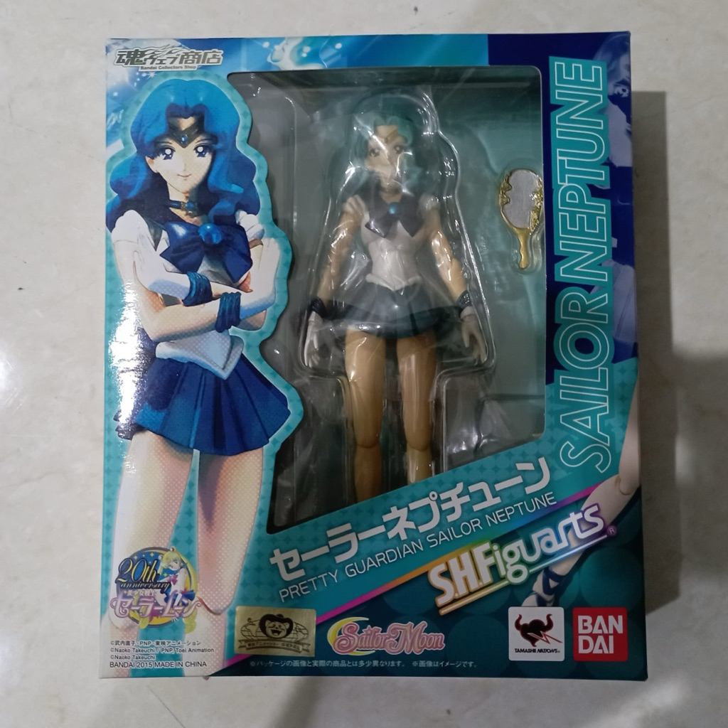 Bandai SHF shfiguarts Sailor Neptune Mainan Action Figure
