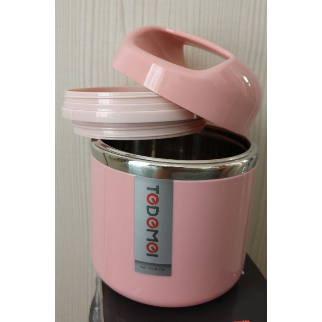 Termos Sup Tedemei / Tempat sup tahan panas stainless steel