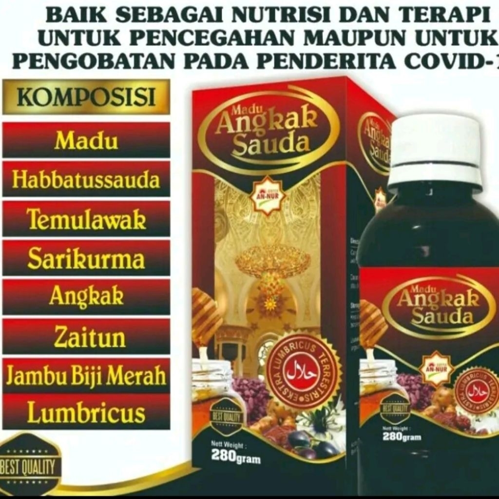 

Madu Angkak Sauda Formulasi Lengkap atasi DBD Types