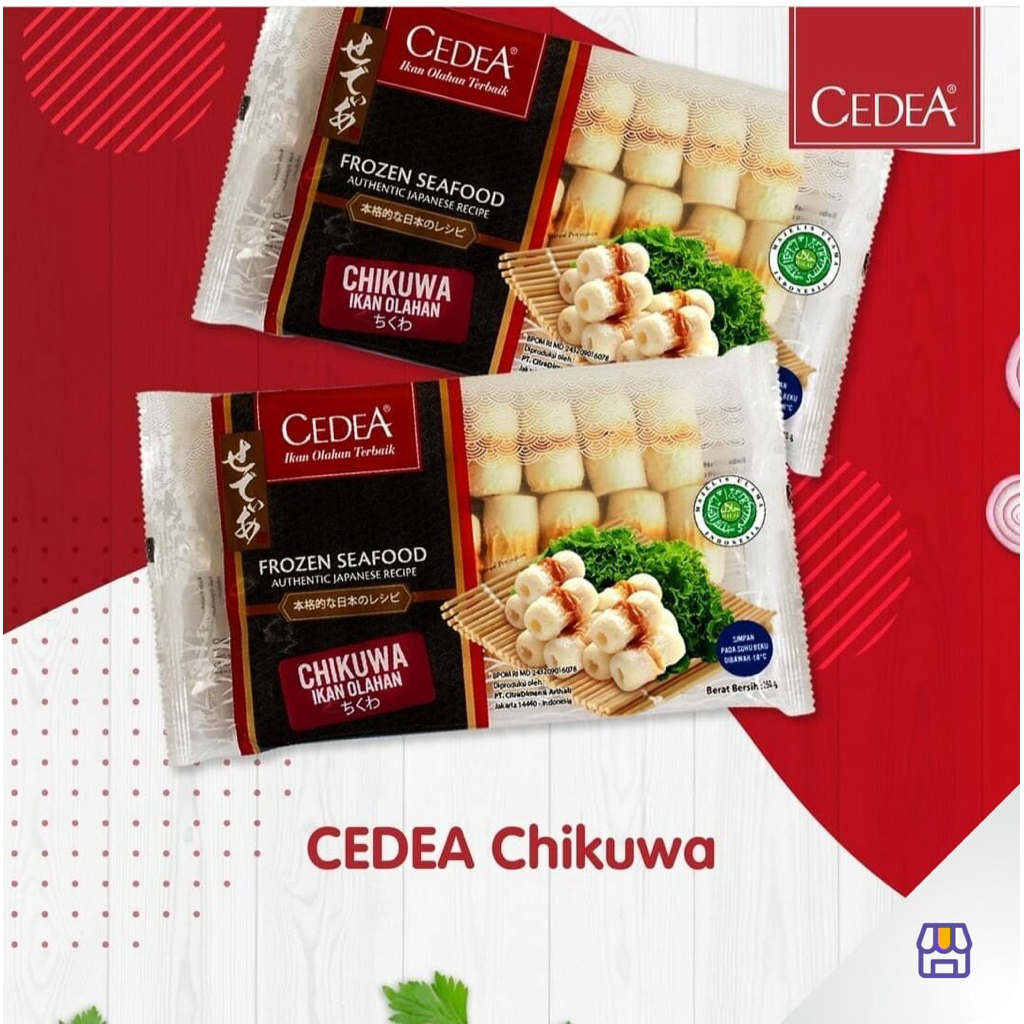 

Cedea Chikuwa Ikan Olahan Bermutu 250gr & 500gr