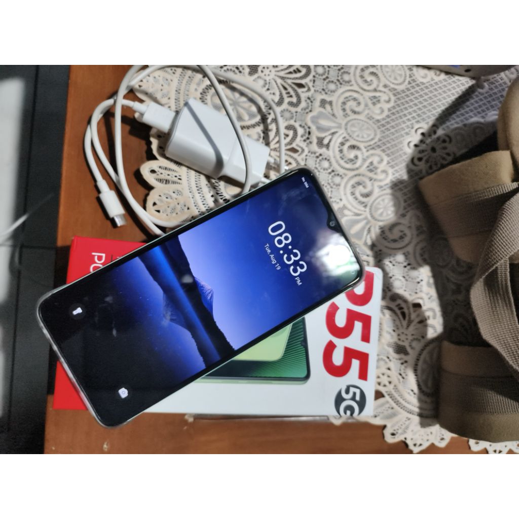 HP itel P55 5G RAM 6 128GB Second Bekas