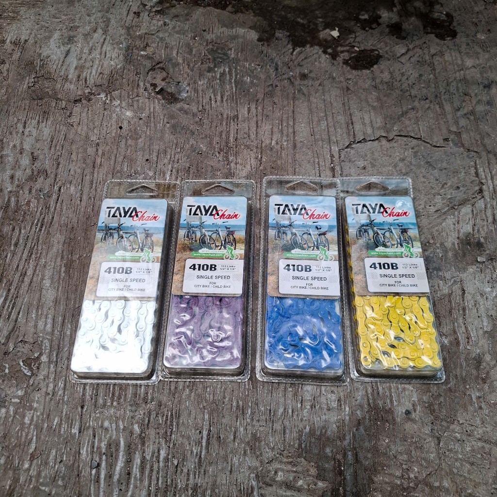 Rantai Sepeda Warna Single Speed BMX Fixie Taya Taiwan