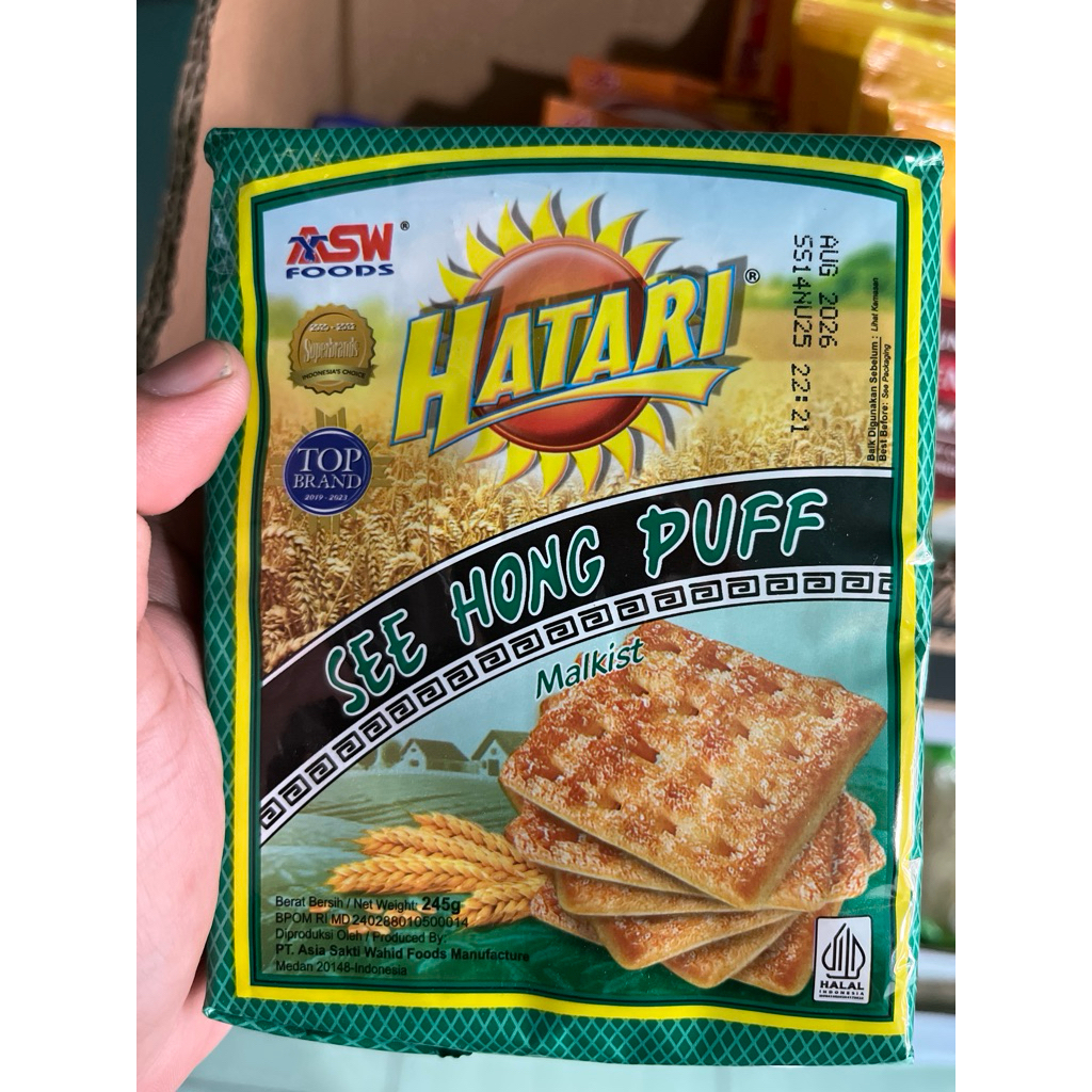 

hatari sew Hong puff malkist murah