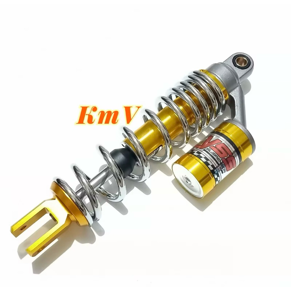 Shockbreaker / Shock Belakang Tabung Copy YSS 310MM Motor Beat Vario Scoopy Mio Soul Fino - Chrome